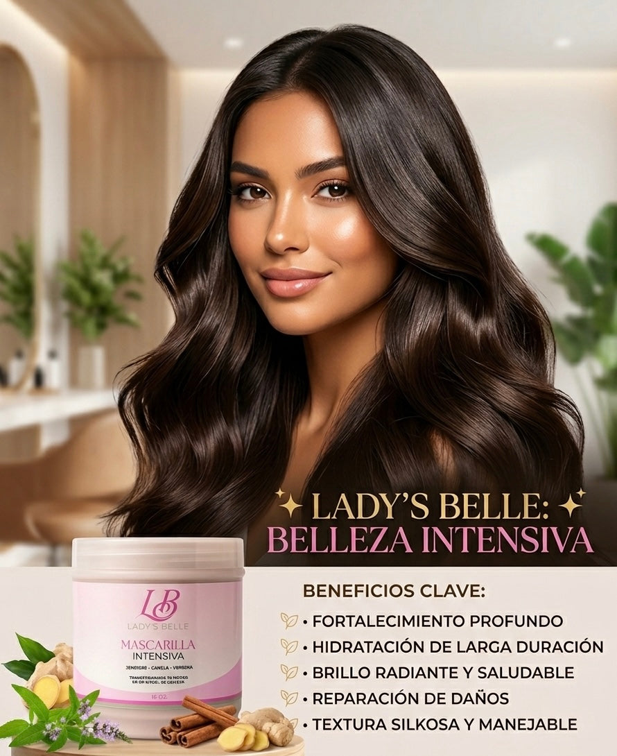 Intensive Repair Hair Mask – Deep Hydration for Damaged Hair, Visible Results