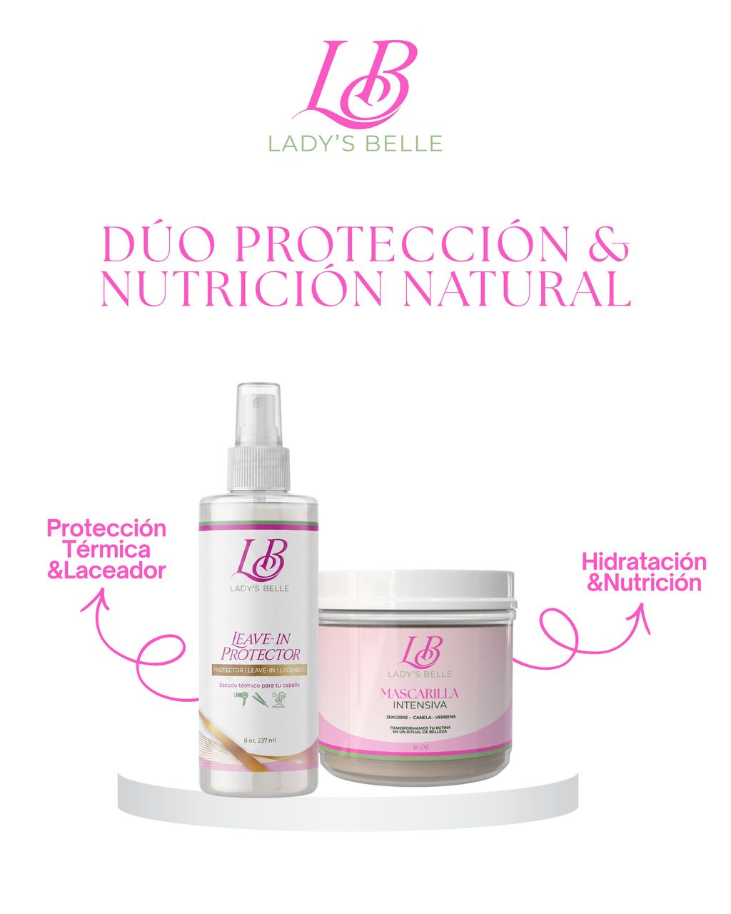 Hair Protection & Nutrition Duo – Transform, Strengthen & Add Shine