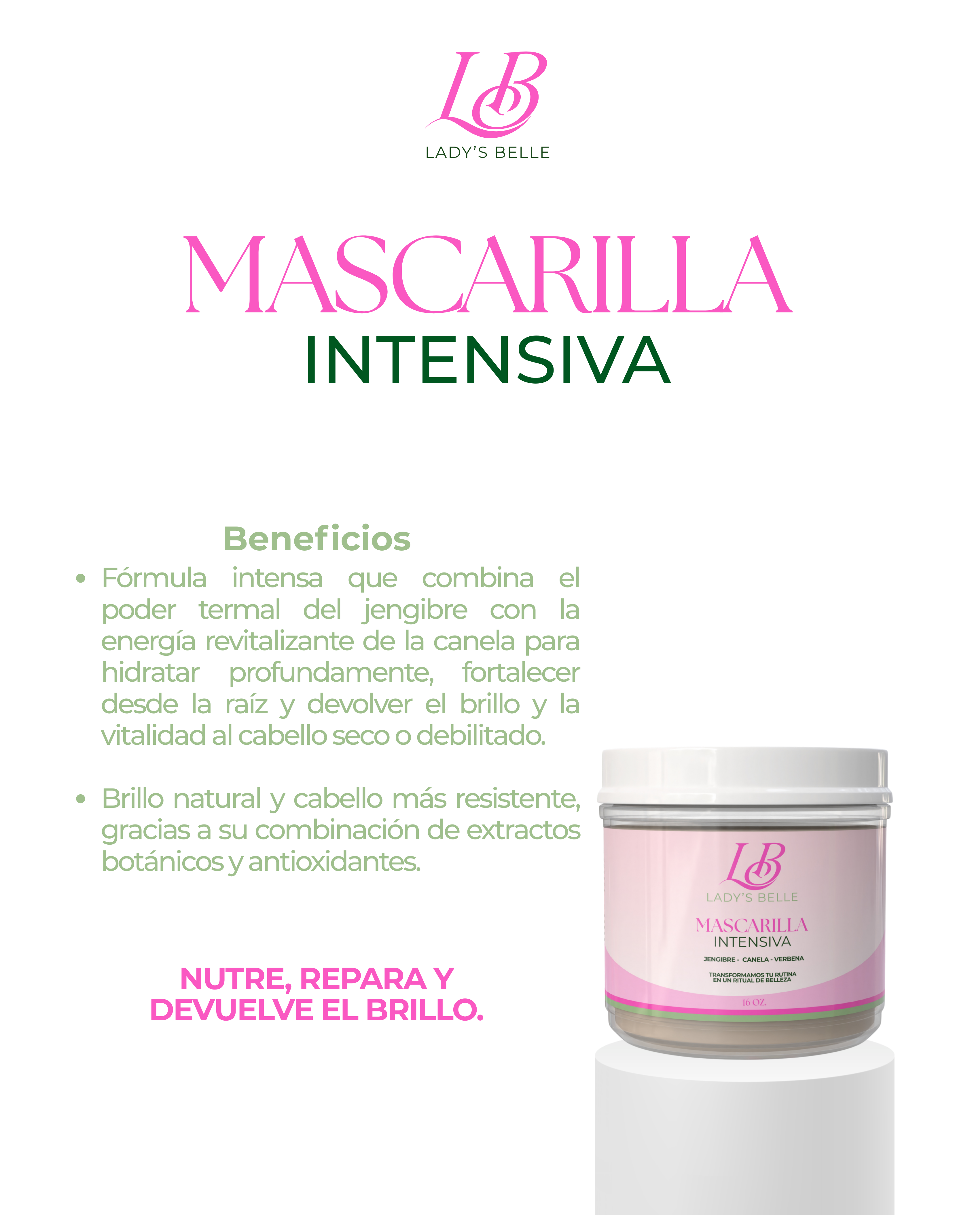 Mascarilla intensiva