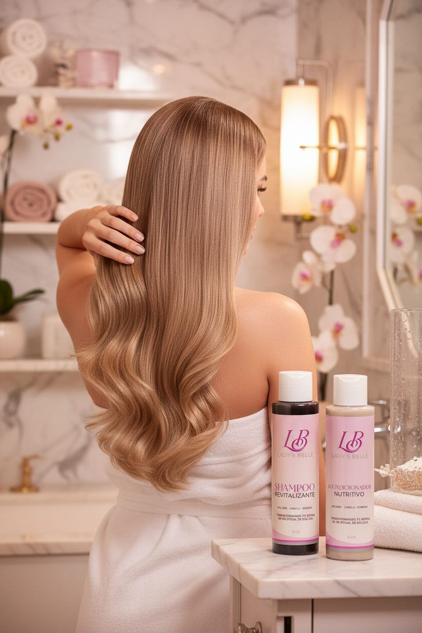 Shampoo + Conditioner Duo - Lifestyle